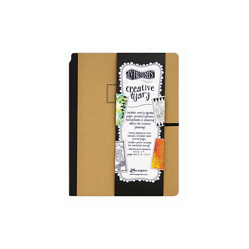 Ranger Dylusions Large Creative Dyary, Paper, Multi-Colour, 30.2 x 23