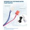 Upgrade 2 in 1 Ice Maker Water Float Switch Fit