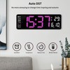 Gevvnss 13 Large Digital Wall Alarm Clock with Remote Control,LED