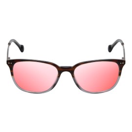 Calabria Dahlia Pink Tint FL-41 Reading Glasses +0.25 Brown/Blue Women Fluorescent Light Sensitivity Migraine FL41 Readers