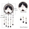 RAGKUU Black Large Tree of Life Dream Catcher with Stone