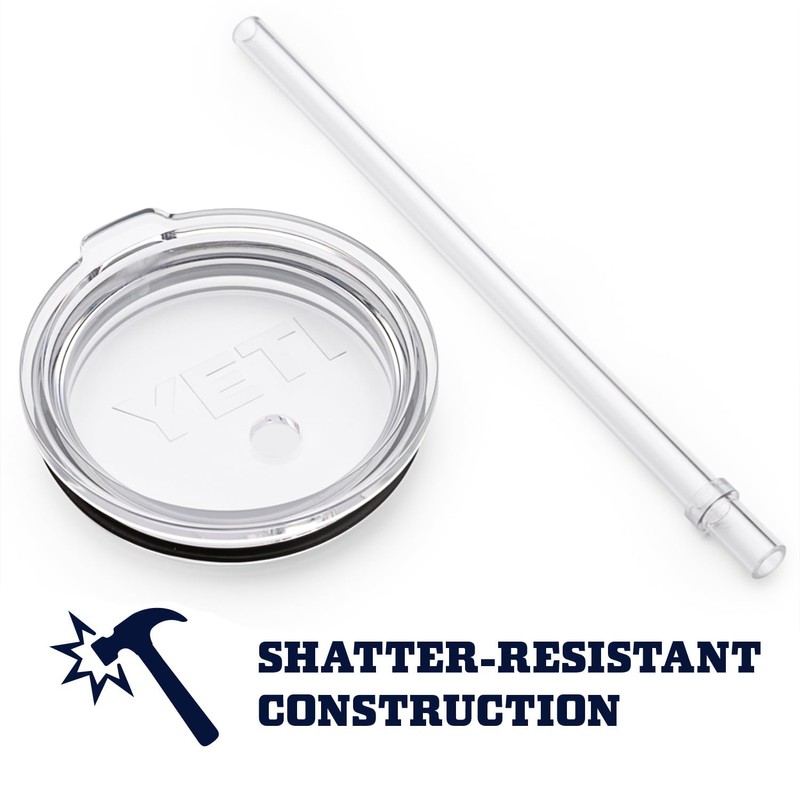 YETI Rambler 26 oz Straw Cup, Vacuum Insulated, Stainless Steel