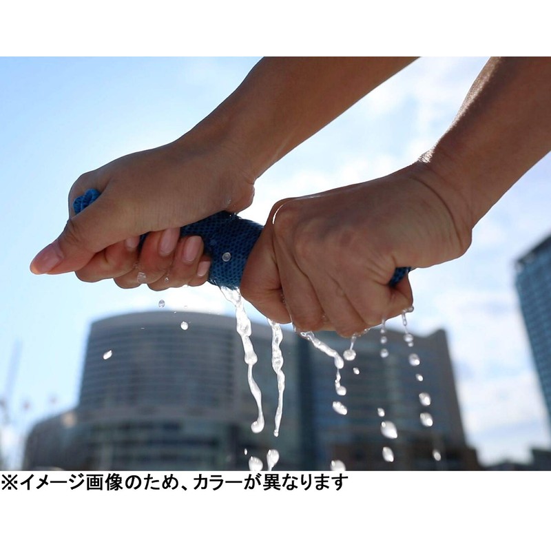 Tokyo Planning Super Cool Towel, Light Green, 15.7 x 31.5