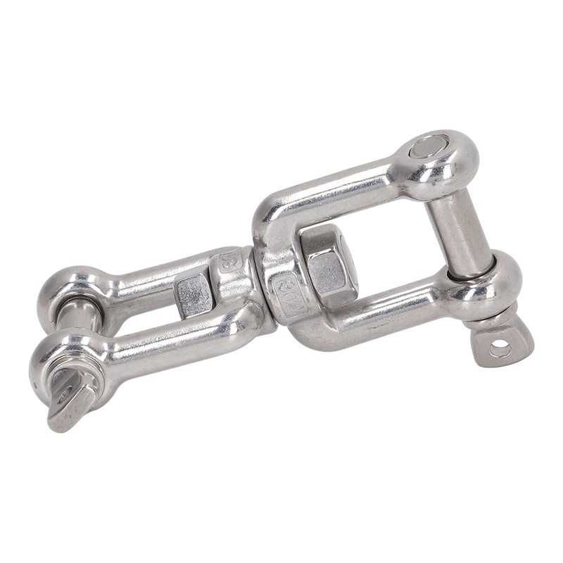 304 Stainless Steel Double Jaw Shackle Rustproof Universal Jaw Anchor