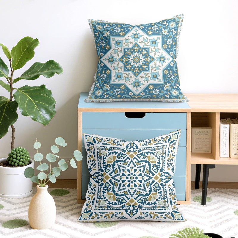 Joymaison Federe per Cuscini Divano 50x50 set di 4 Bohemia
