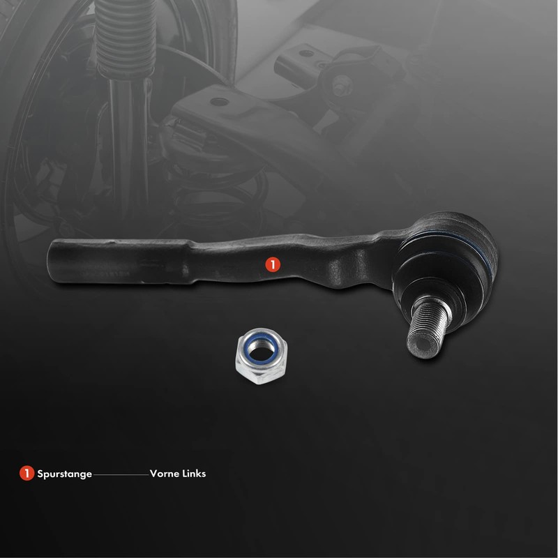 1x Suspension Arm Tie Rod End Left Front for CLS