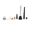Argon Arc Welding Nozzle Kit Gas Flowmeter Tungsten Needle Sealing