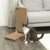 Indoor Cat Scratching Board with Bell and Built-in Toy