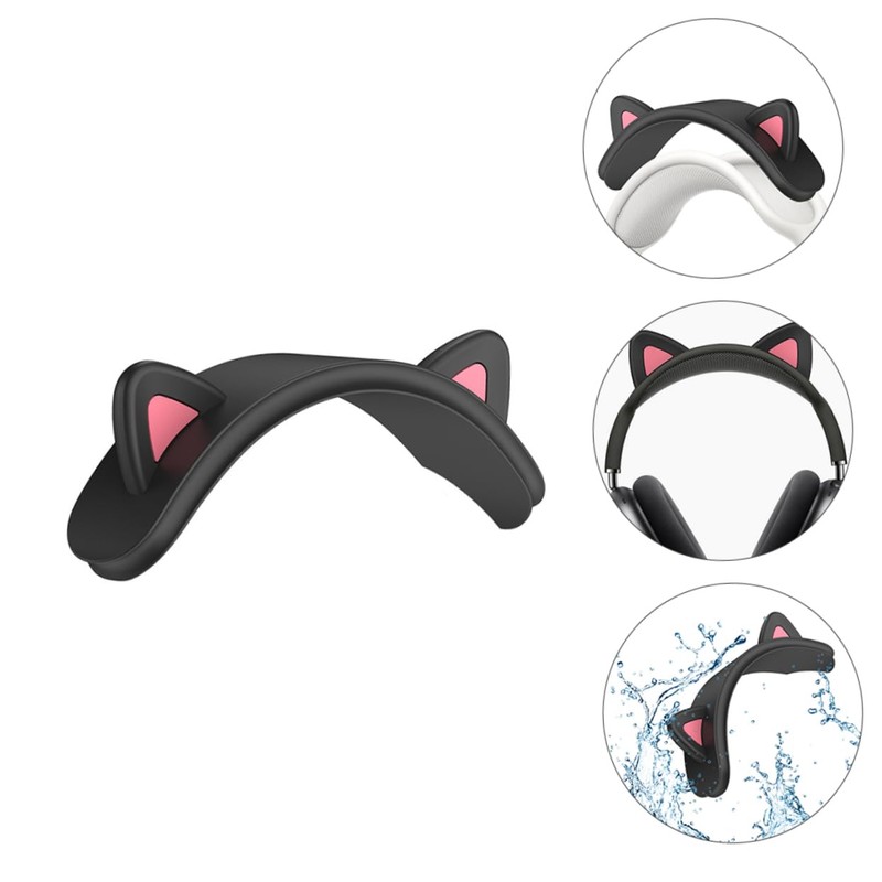 SHOWERORO Adorable Cat Ear Headphone Headband Cover for Durable Wireless