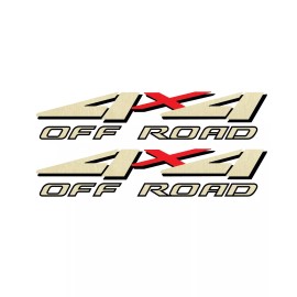 Vinylmark LLC 1999 2000 2001 4x4 Off Road Decals for F-250 HD F-350 4WD Super Duty Truck Gold