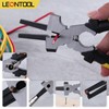 LEONTOOL 7-Inch MIG Welding Pliers with Measurement Holes MIG Nozzle