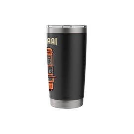 Quick Braai Express Vending Machine Funny Vintage Afrikaans Stainless Steel Insulated Tumbler