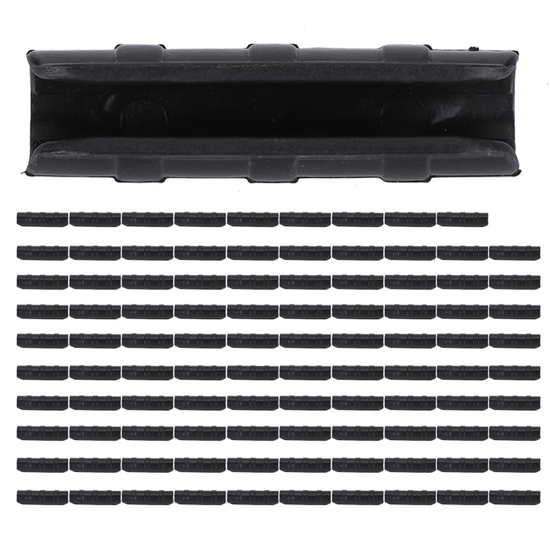 100pcs Greenhouse Frame Pipe Clip Clamp Garden Film Sunshade Net