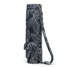 ELENTURE Yoga Mat Bag for Women & Men,Travel Gym Bag for 1/4" 1/3" Thick Exercise Yoga Mat, Full-Zip Yoga Mat Carrier Bag for Class workout Bachelorette with Pockets and Adjustable Strap