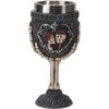 Pacific Giftware Skeleton Couple Goblet, 7-inch Height, Resin