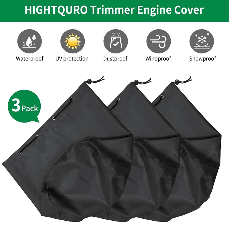 Trimmer Engine Cover,Heavy Duty Waterproof Trimmer Cover, Weed Eater Covers,