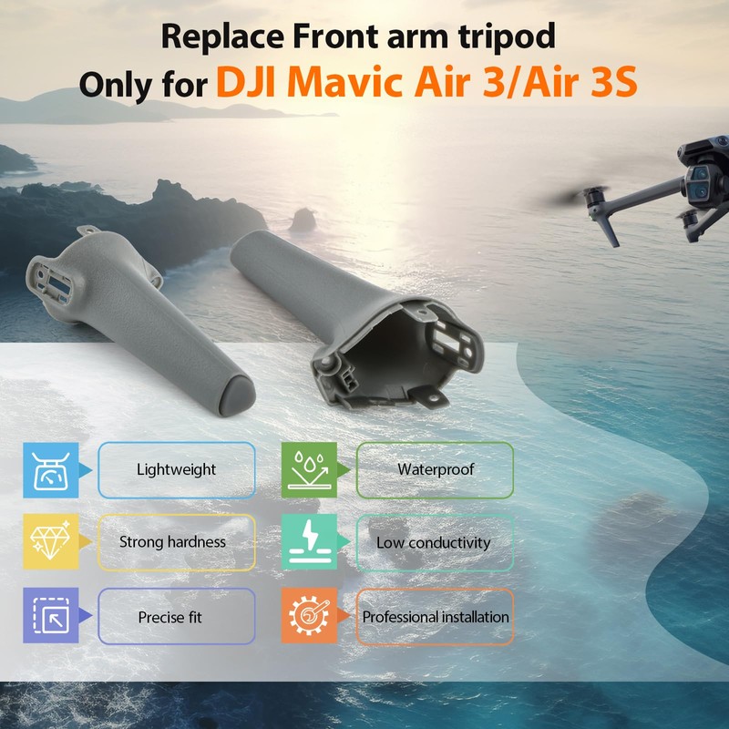 for DJI Air 3 Front Arm Landing Gears Legs Replacement