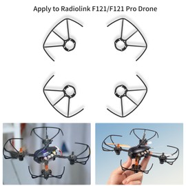 Radiolink 2.56inch 66mm Propellers Protector Guard Props Fens Protective Replacement Parts for F121 Racing FPV Drones RC Quadcopter(4 Pack)