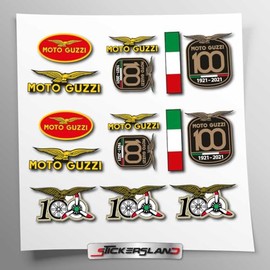 Stickersland Vinyl Set Compatible with Mo Gu 100 Helmet | Sticker for Motorcycle Frame Fairing | Easy Application UV Printing