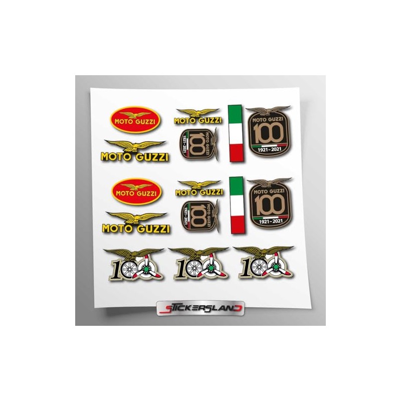 Stickersland Vinyl Set Compatible with Mo Gu 100 Helmet |