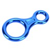 Descender Figure 8 Shape Aluminium Alloy 45KN Descent Abseiling Device