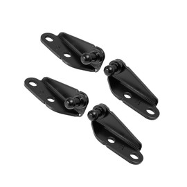 Motoforti 2 Pair 10mm Vehicle Ball Studs Mounting Bracket for Gas Struts Shock Long-Lasting