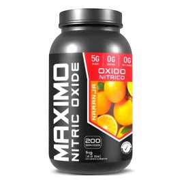 Óxido Nítrico 1kg Maximo Protein Pre Entreno 200 Servicios                                                                                            