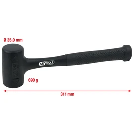 KS Tools 140.5254 Dead blow mallet, 560g