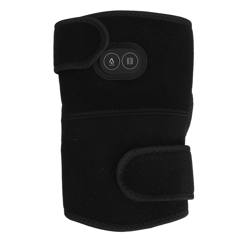 Cordless Knee Massager Heated Knee Elbow Shoulder Brace Vibration Knee