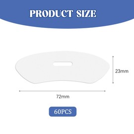 XFSRG 60 Stück Mund Zukleben Nachts Anti Schnarch Pflaster Mundpflaster Gegen Schnarchen Verhindern Mouthtape For Sleeping Mund Tape Schlafen Verwendung Im Schlaf(B)