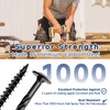 25Pcs Lag Screws #14 x 4-1/2 Structural Wood Screw Heavy
