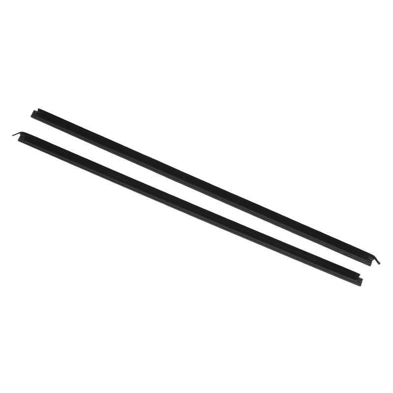 2Pcs Car Weatherstrip Window Seal 80821 01G00 Black Reliable Rugged