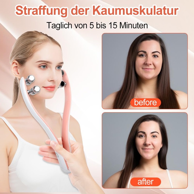 LOMUG Double Chin Remover Face Massager, V Face Lifting Device