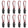 Tent Clips, Tarp Clips, Alligator Shaped (10 Pieces, Carabiner) Easy