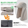 TOP-EX Large Size Cap, Sun Hat, UV Protection, UV Protection,
