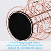 Toplife Spiral Design Metal Egg Skelter Dispenser Rack, Storage Display