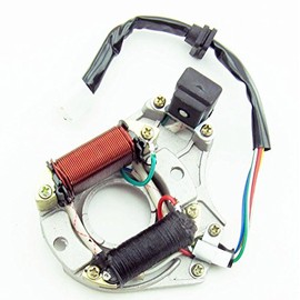 ATV QAUD STATOR IGNITION MAGNETO PLATE 50 110 125 110cc CHINESE 2 COIL - TAOTAO