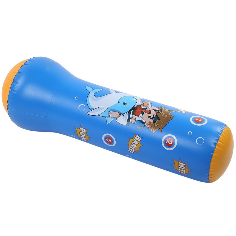 125cm Thickening Inflatable Standing Boxing Bag Folding Punching Bag for