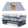 WEWAYKGJ Rabbit Cage Liners, Guinea Pig Bedding Pads Bunny Cage