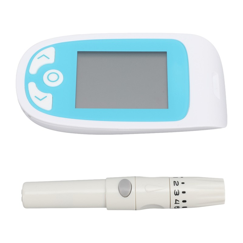 3 in 1 Blood Glucose Monitor Automatic Suction Accurate 0.8ul