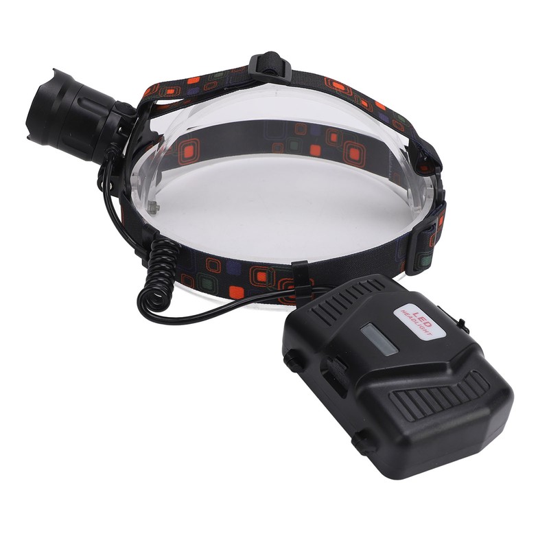 LED Headlamp High Power Adjustable Angle Telescopic Focus Waterproof Headlight
