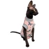 Kotomoda Sphynx Cat's turtleneck Unicorn in PINK Naked Cat Clothes