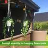 4 Pcs Hanging Chains Plant Hanger Extender Indoor Hanging Planter