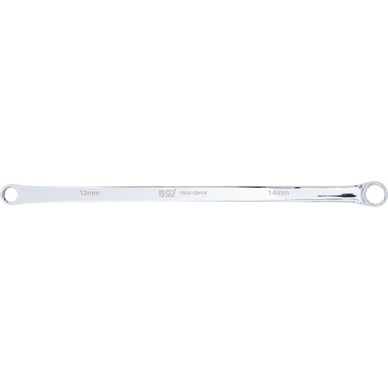 BGS double ring spanner 12 x 14 mm, 330 mm