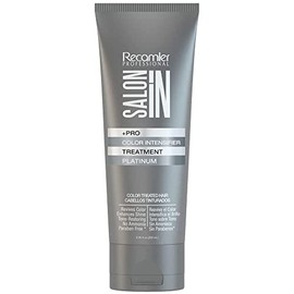 Recamier Salon In Pro Color Intensifier Platinum Treated Hair - No Ammonia - Tratamiento Cabellos Tinturados Tono Sobre Tono No Amoníaco 8.45Oz-250ml
