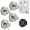 Boxonly No-Drill Suction Hooks,2024 Upgraded Stainless Steel Waterproof Hooks for