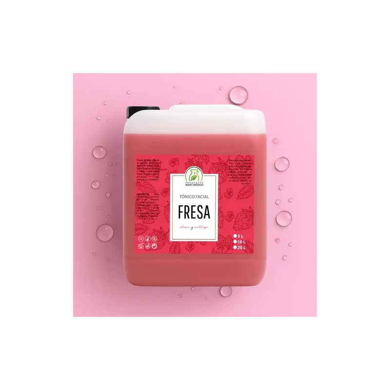 Tónico Fresa Facial 5 Litros