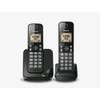 Panasonic KXTGC-352MEB Teléfono Inalámbrico de Línea Fija Color Negro