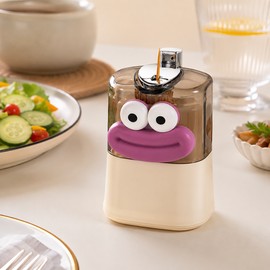 Automatic Toothpick Dispenser for Table Use – One-Press Pop-Up Holder with 180 ml Storage for Kitchen & Dining
