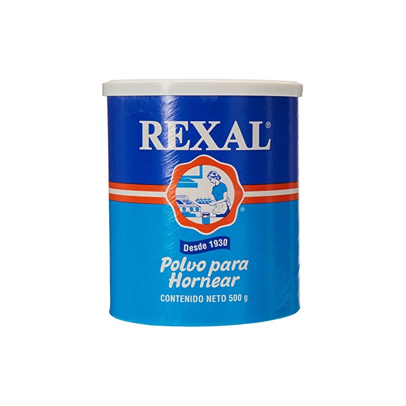 Rexal polvo para hornear, capear y esponjar 500 gramos